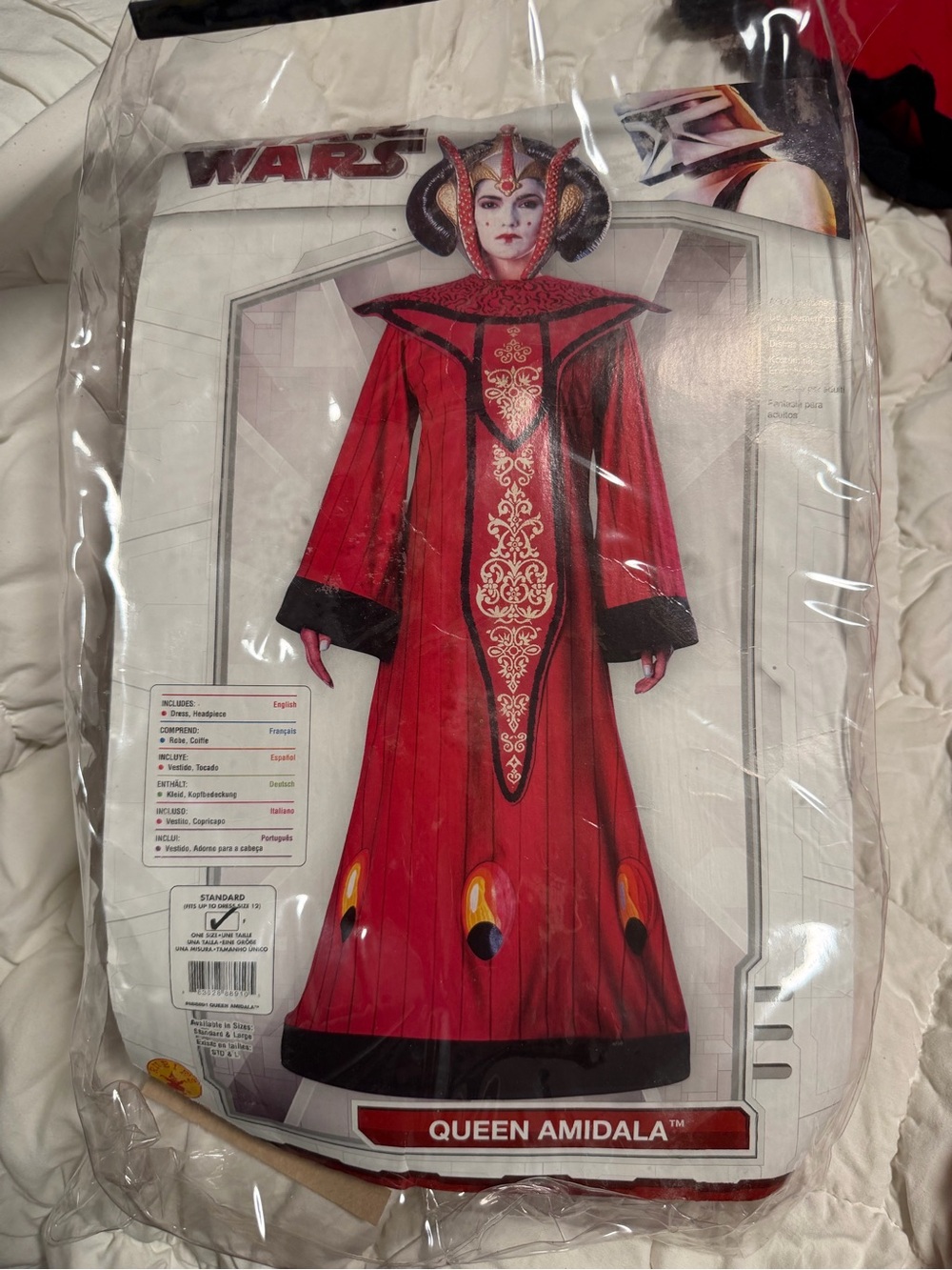 Womens Star Wars Queen Amidala Costume standard - Picture 2 of 4